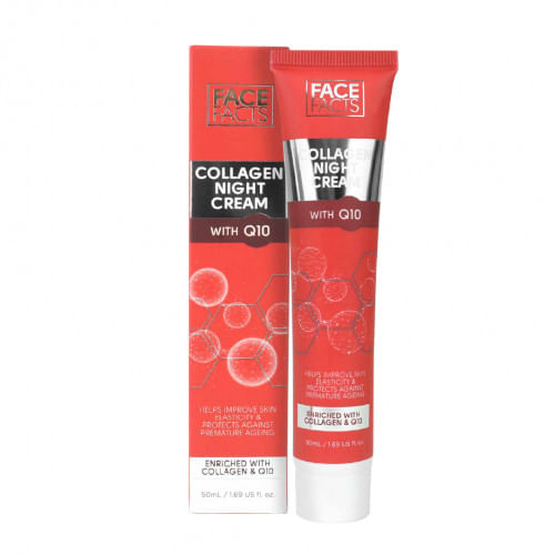 Face Facts Collagen & Q10 Night Cream 50ML