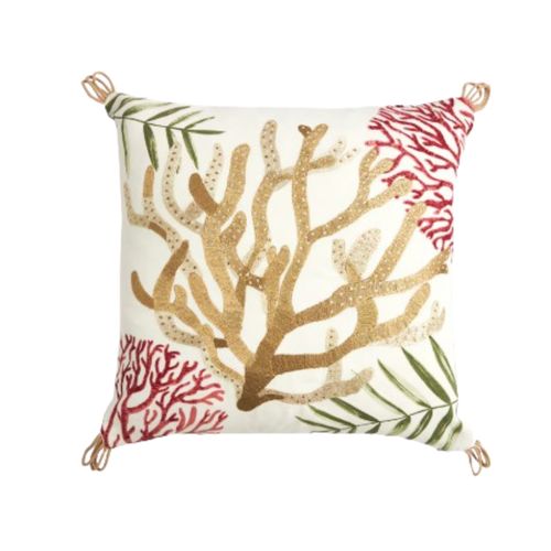 Almohadon 45X45Cm Coral Blue
