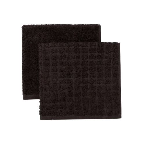 Set 2 Paños Ariel 2 Negro 050X050