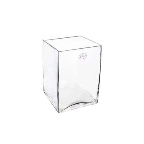 Florero De Vidrio 15X15X20Cm