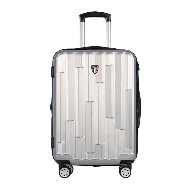 Maleta%20Tucci%20Riflettore%20Mediana%2024In%20Silver