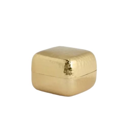 Caja Cuadrada Martele M  Oro