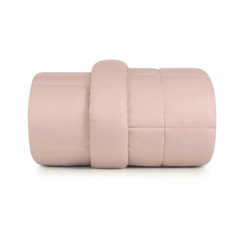 Edredón Algodón Lux 200 Hilos Plumi 2,70M X 2,40M Rosa Lille