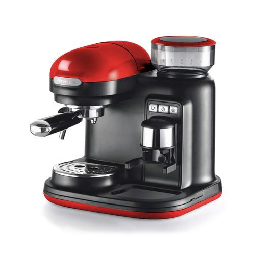 Cafetera Espresso Rojo C Moledor De Granos