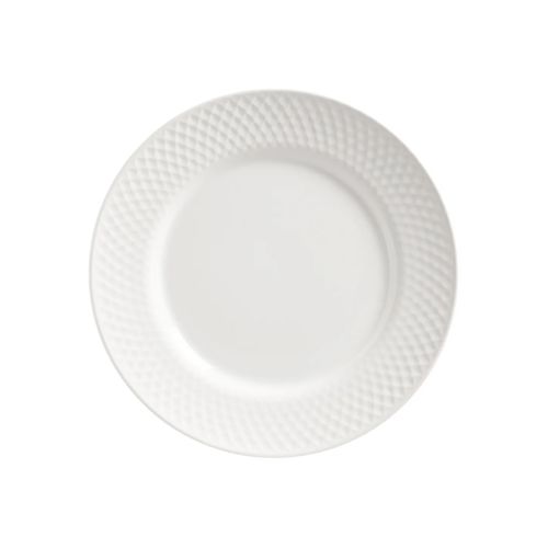 Plato De Sitio Satin Blanco Matte 34 Cm