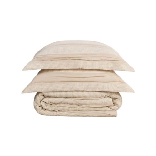 Juego Cubrecama 3Pc Sopro 2,90M X 2,70M Beige Instinto
