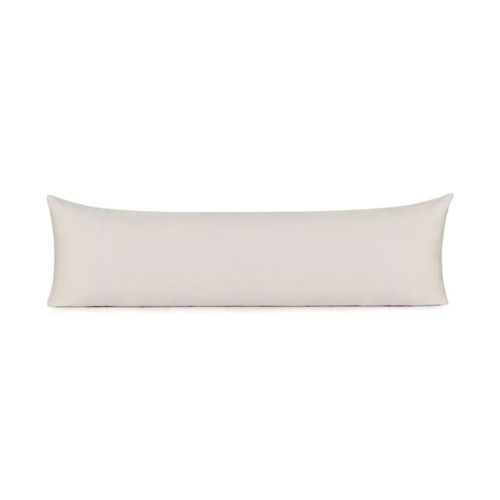 Funda Body Pillow Bordados En Satin 300 Hilos Cerclê 40Cm X 1,30M Greige