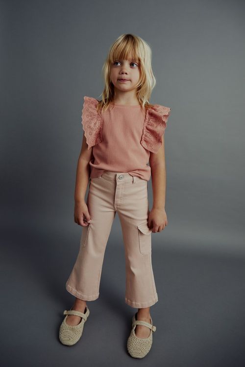 Jeans Cargo Denim Color