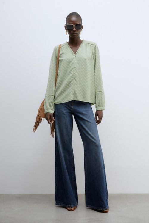 Camisa Plumetti Botones Ml