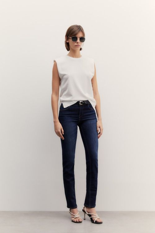 Jeans Recto Basico Mujer