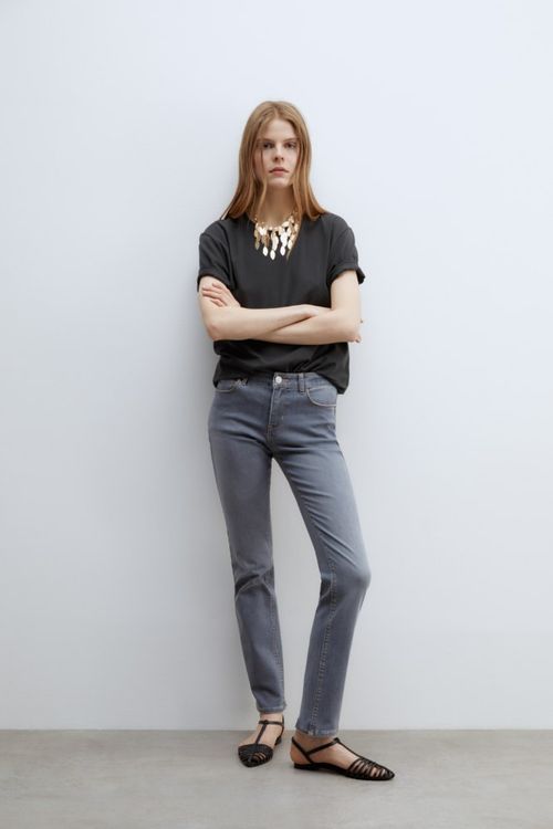 Jeans Recto Basico Mujer