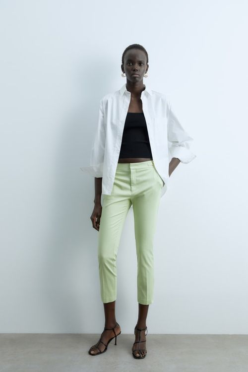 Pantalon Capri Hebilla