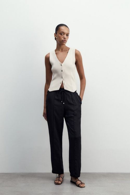 Pantalon Fluido Liso