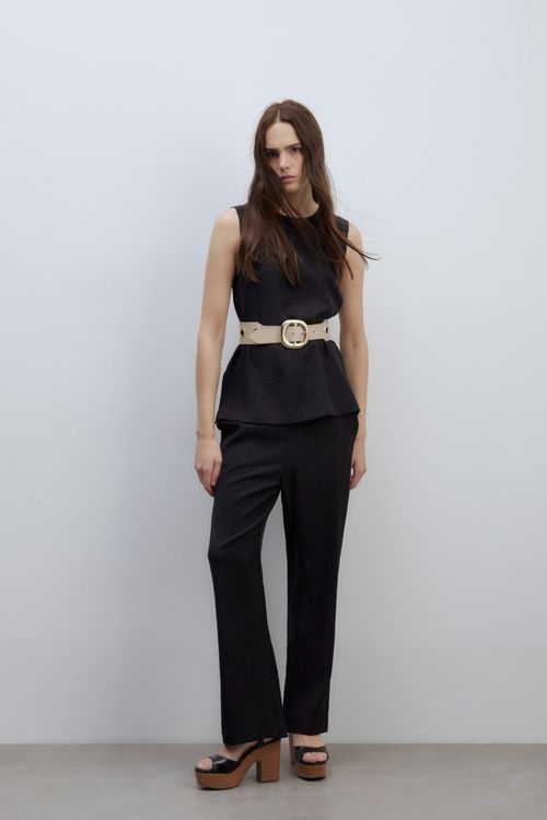 Pantalon Efecto Arrugado