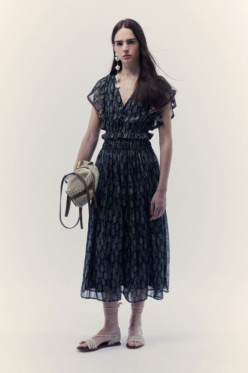 Vestido Chiffon Lurex