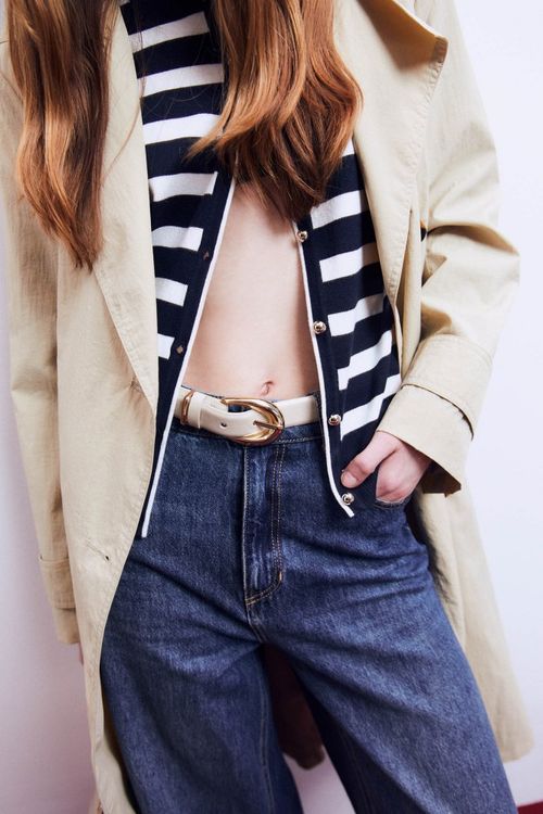 Cinturon Metal Ondulado