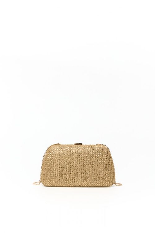 Cartera Rafia Brillo