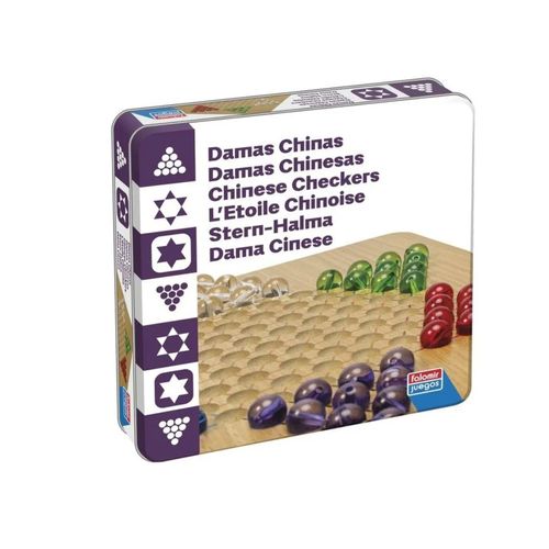 Damas Chinas-Caja De Lata