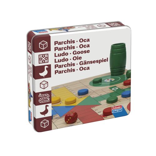 Parchis Oca-Caja De Lata