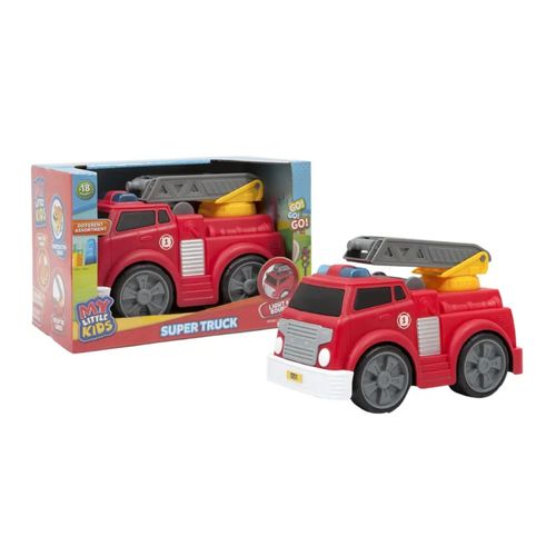 Set De 1 Vehiculo Tamaño Mediano Bomba De Bomberos O Camion