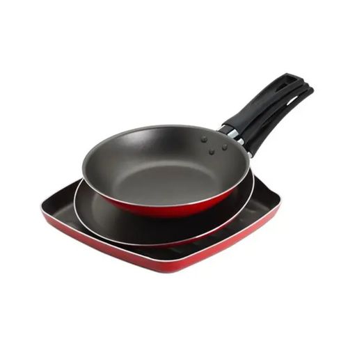 Juego Grill+Panq+Sartø16 3Pcz Rojo