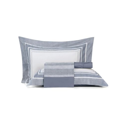 Juego De Sábanas 4 Pc Cetim Sublime 2,20M X 2,50M Pauta