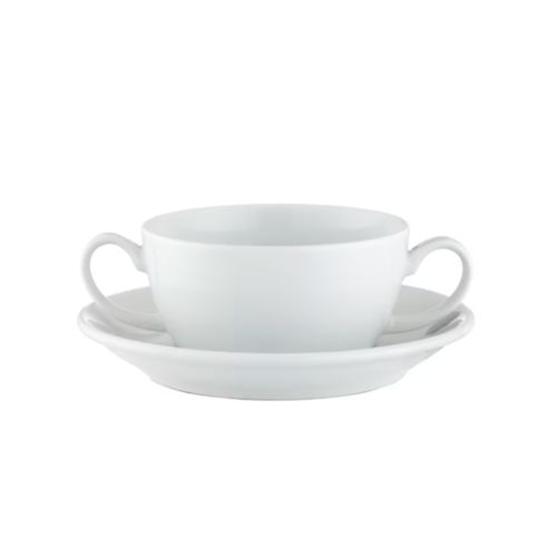 Taza De Consomé Universal Blanco