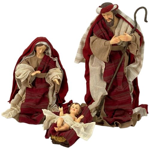 Pesebre 3Pz 21X20X40.5Cm