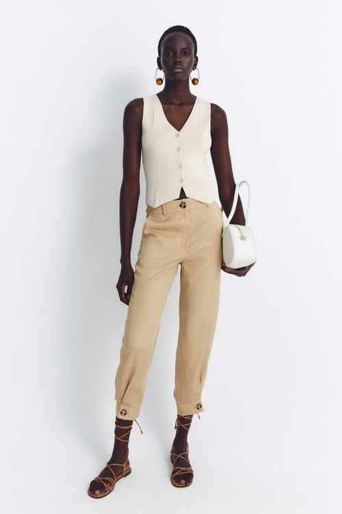 Pantalon Fluido Puño