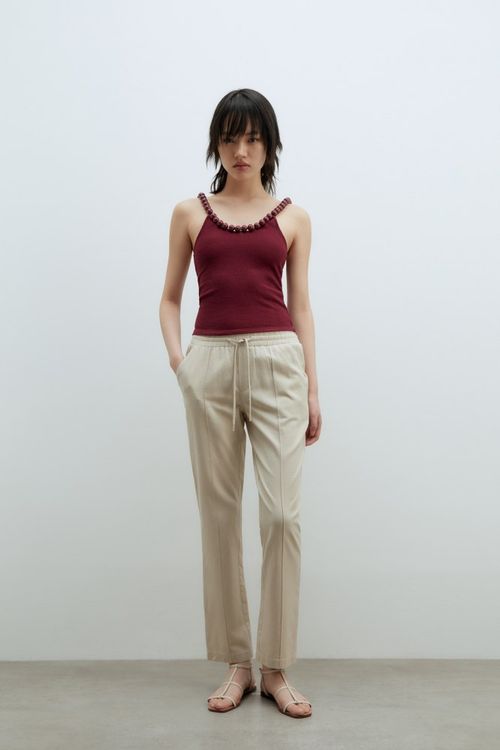 Pantalón Fluido Lino