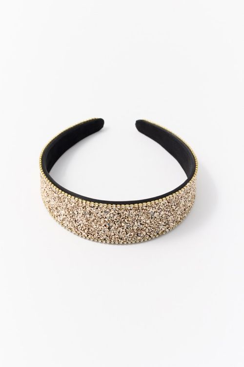 Diadema Ancha Pedrería