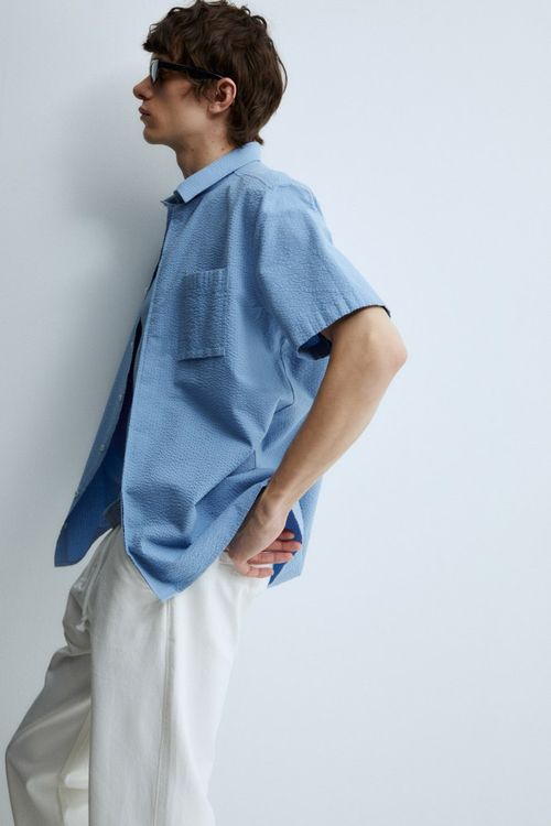 Camisa Seersucker