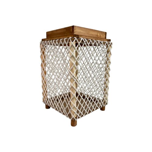 Farol De Madera 19X19X30Cm