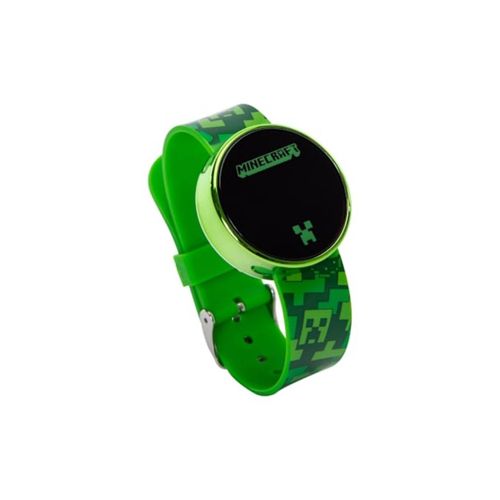 Reloj Minecraft Led Correa Verde