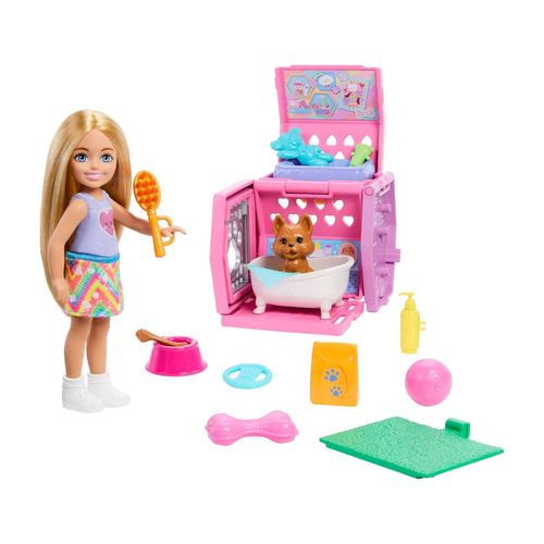 Barbie Chelsea Cuidado De Perritos