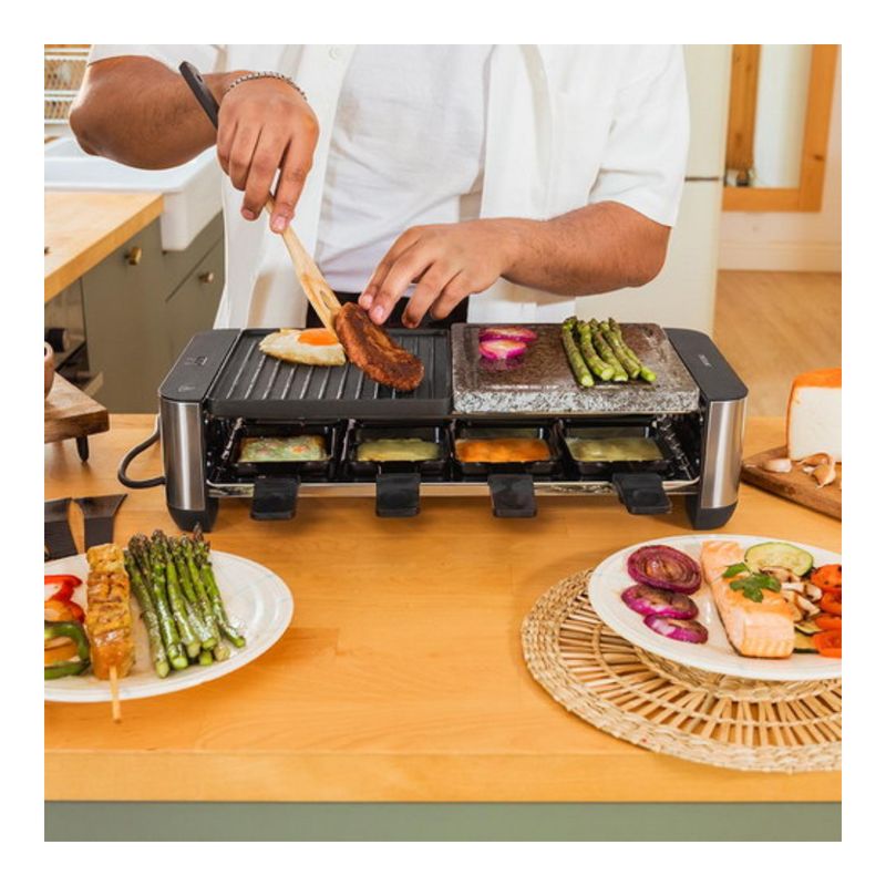 Raclette%20Cheese%26Grill%2016000%20Inox%20Mixgrill