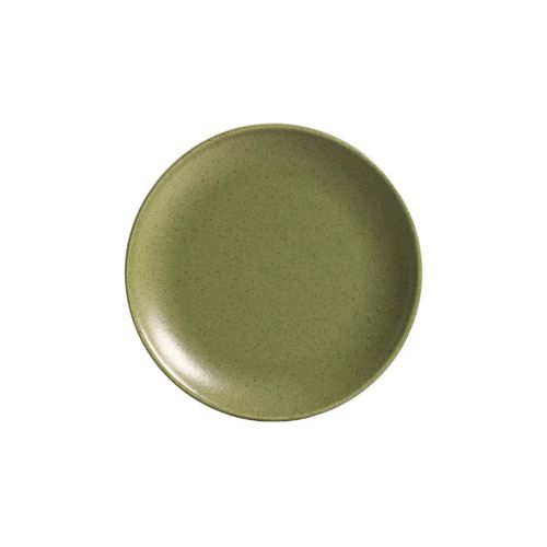 Plato Postre Coup Organic Olive Matte 21 Cm
