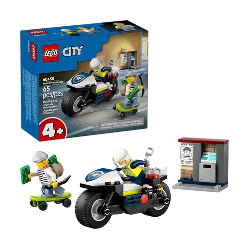 Lego City Persecución Policial En Motocicleta