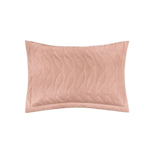 Funda Decorativa Matelasiada Tacto Satinado Básica 050X070 Rosa Lunar