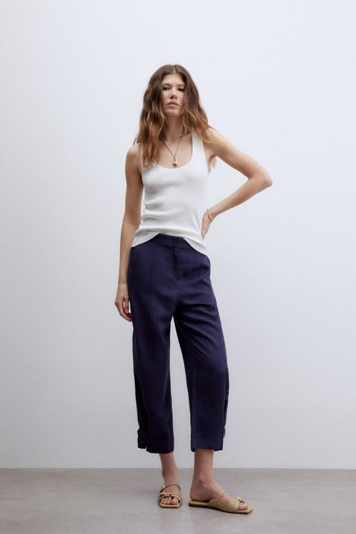 Blusa Canale Escote Redondo