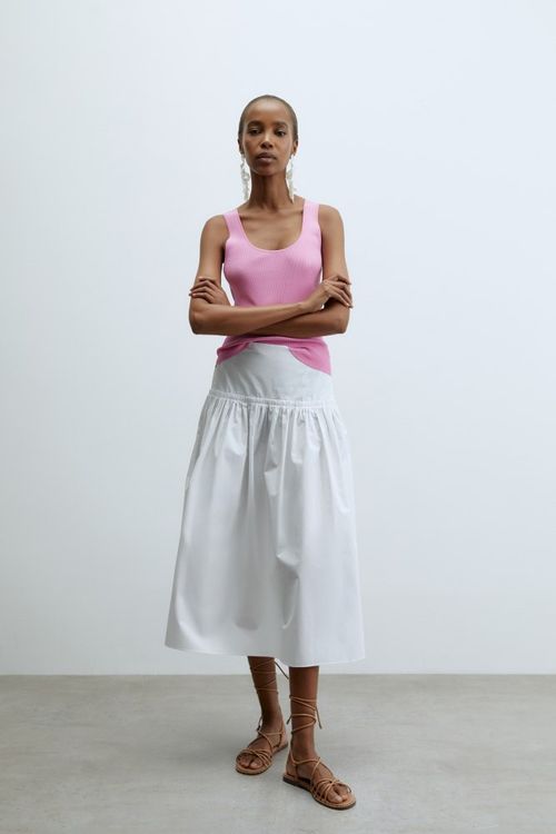 Blusa Canale Escote Redondo