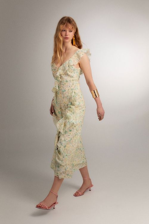 Vestido Estampado Flores