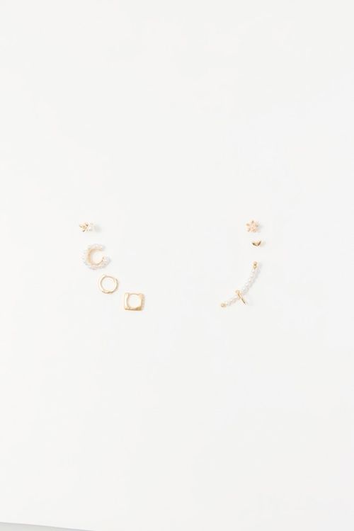 Set Earcuff Perlas
