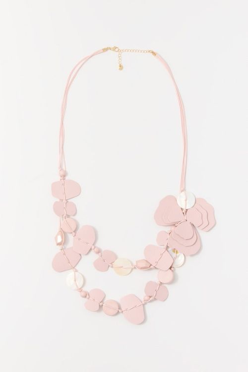 Collar Flor Polipiel