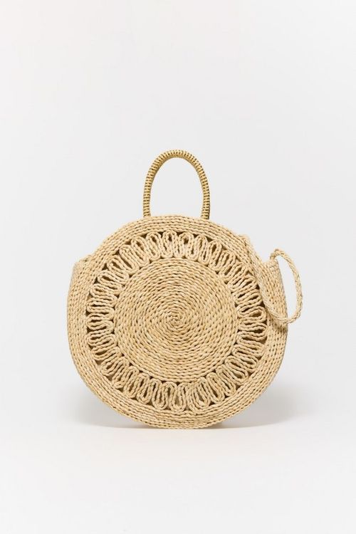 Bolso Rustico Redondo