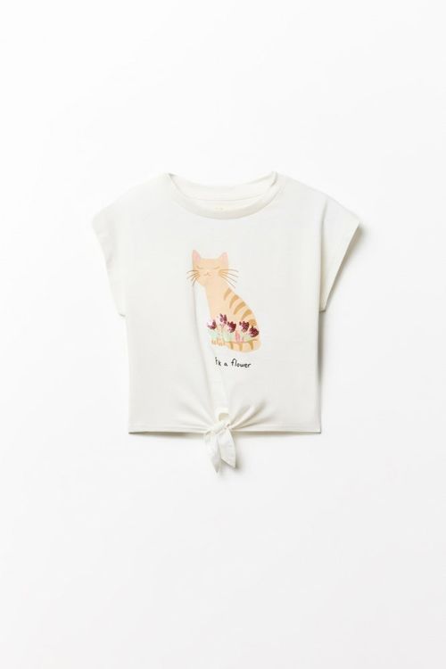 Remera Nudo Gatita