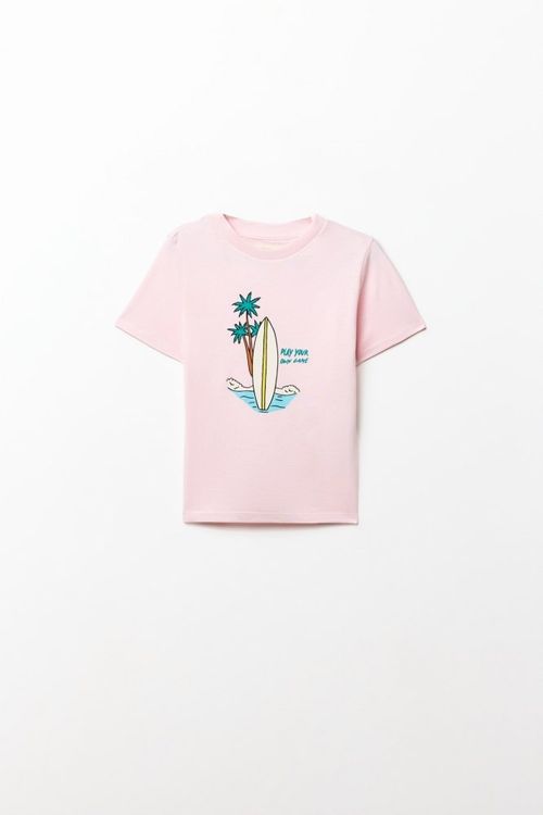 Remera Basica Print Summer