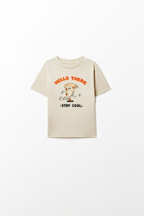 Remera Basica Print Fast Food