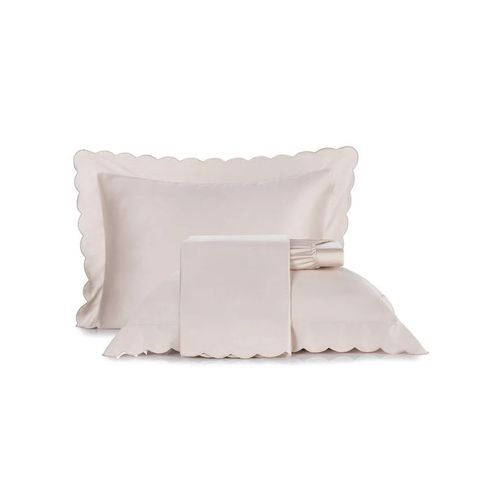 Juego de Sabana 4Pzs Bordados En Satin De Bambu 300H Cora 250X250