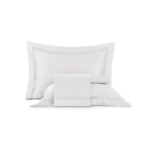 Juego de Sabana 4Pzs Satin De Bambu 300H Essenza 250X250 Blanco